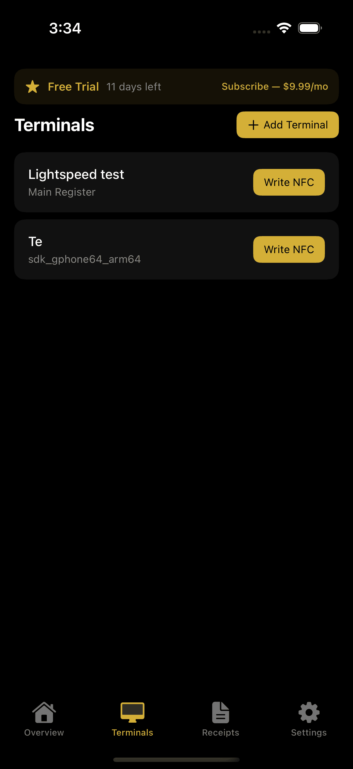 Terminals